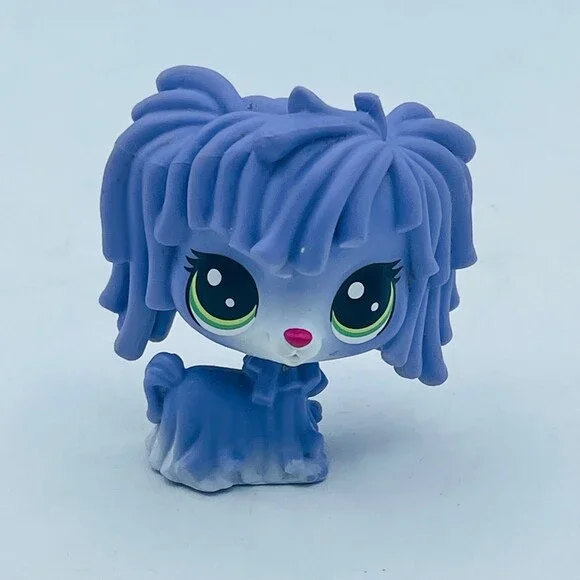 Maddy Mopton Littlest Pet Shop LPS Moptop Dog Toy Series 1 #1-121 Green eyes