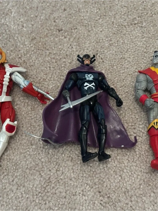 Marvel Infinite Series Omega Red Grim Reaper Legends Colossus Action Figures