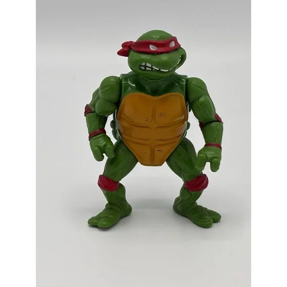 TMNT Raphael Hard Head‎ Vintage Loose Action Figure 1988 Playmates Mirage 5