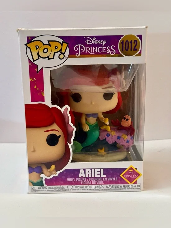 Funko Ariel Vinyl Figure with Red Hair and Green Tail 1012