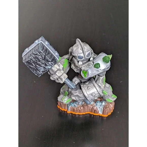 Skylanders Giants Granite Crusher Figure Orange Base‎ 2012 Model 84515888