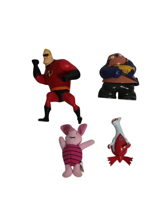 Random Vintage Toy Action Figures Incredibles Piglet