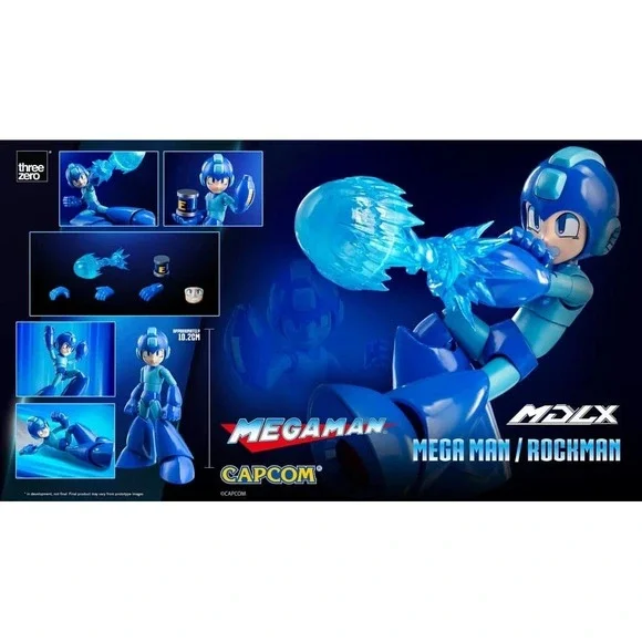 Megaman 4 Inch Action Figure MDLX - Mega Man