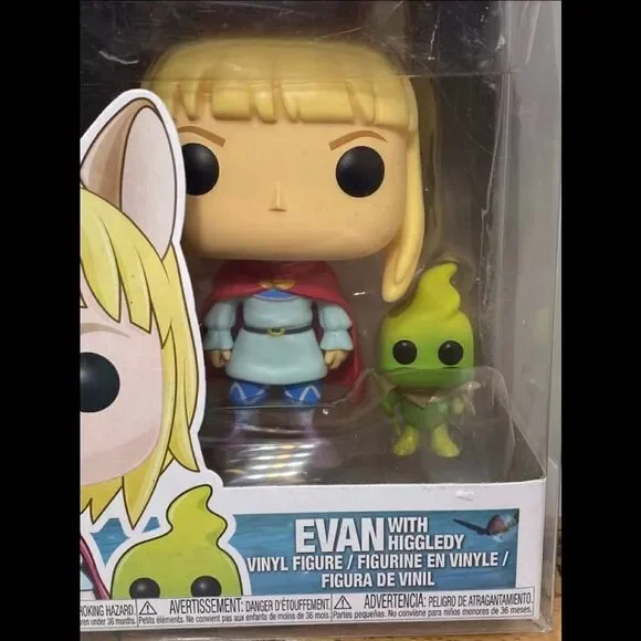 Funko Pop Evan with Higgledy