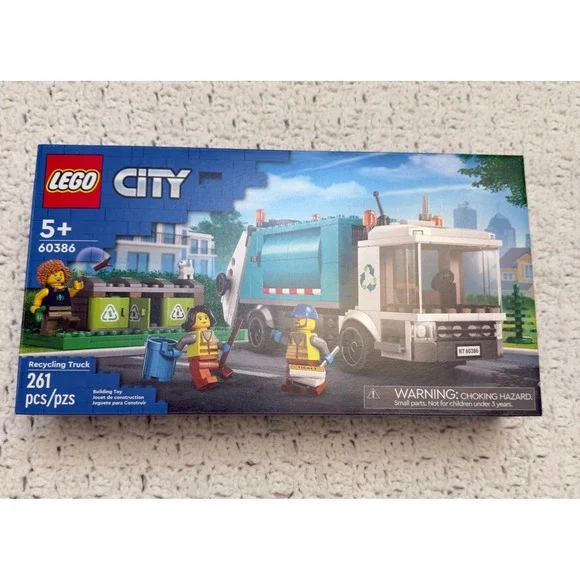 LEGO CITY: Recycling Truck (60386) Building‎ Toy Set Collectible Kids Gift Fun