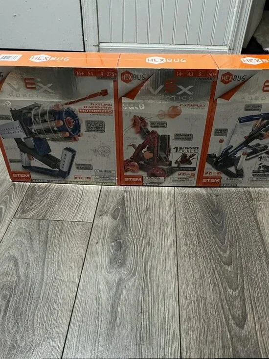 Hexbug Vex Robotics Launchers Stem Construction Kit Bundle 3 Pack