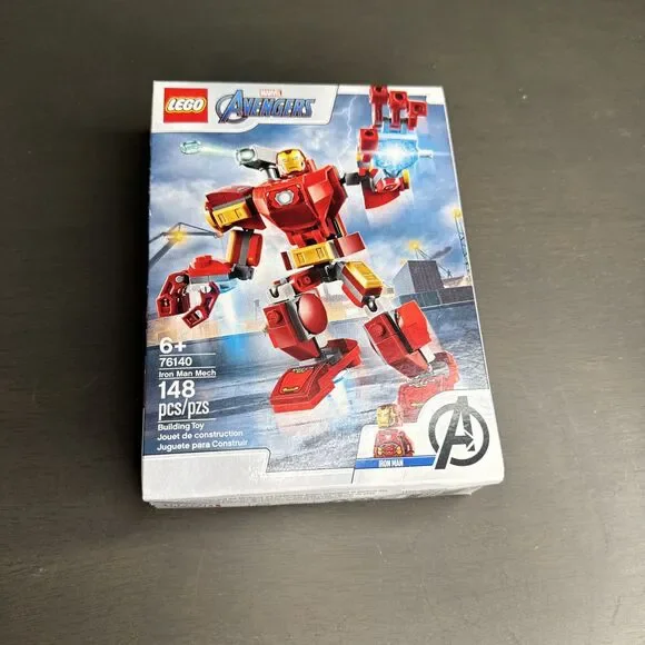 76140 LEGO  Marvel Avengers Iron Man Mech NEW Box RETIRED