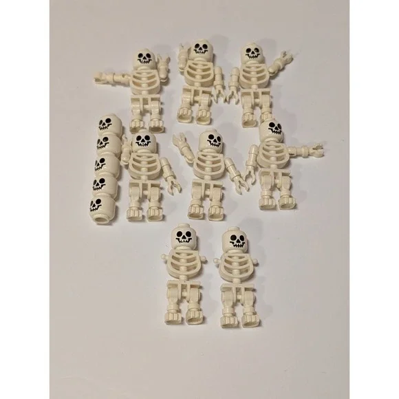 Vintage 1998 LEGO Adventurers Egypt‎ Tomb Skeletons Lot 6+