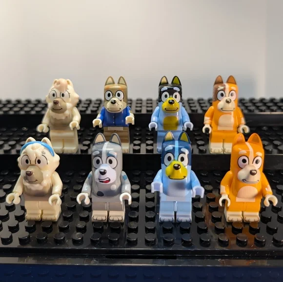 Bluey Character Mini Figure Collection