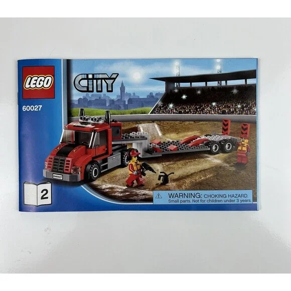 LEGO City 600￼27 #2 Manual Replacement Guide Instruction Booklet ONLY