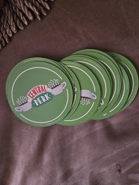 Friends Central Perk Coasters - Set of 20