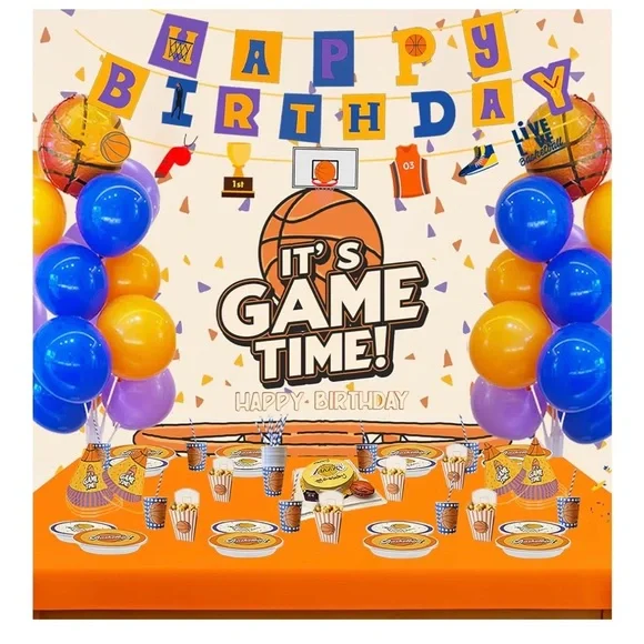 Party Decorations for Basketball Themed Party