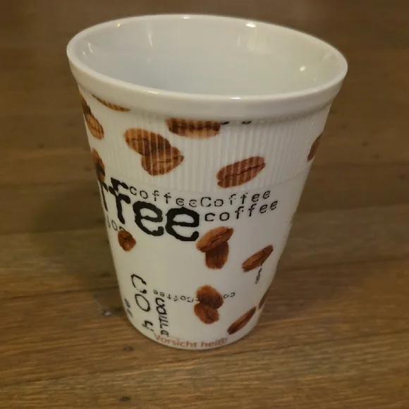 Konitz Coffee Bean Collage Travelers Cup