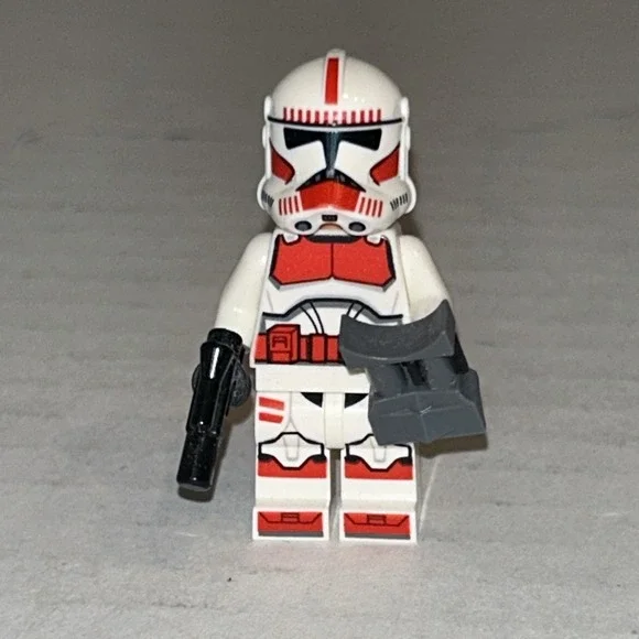 LEGO®‎ STAR WARS 75354 Gunship CORUSCANT GUARD Red Clone Minifigure 100% LEGO