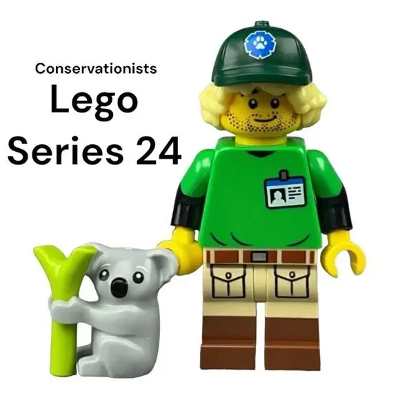 LEGO Minifigure Series 24 Conservationist Figure Koala Figure