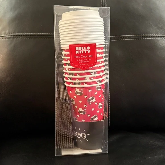 Hello Kitty Valentines Day Hot Cup Set