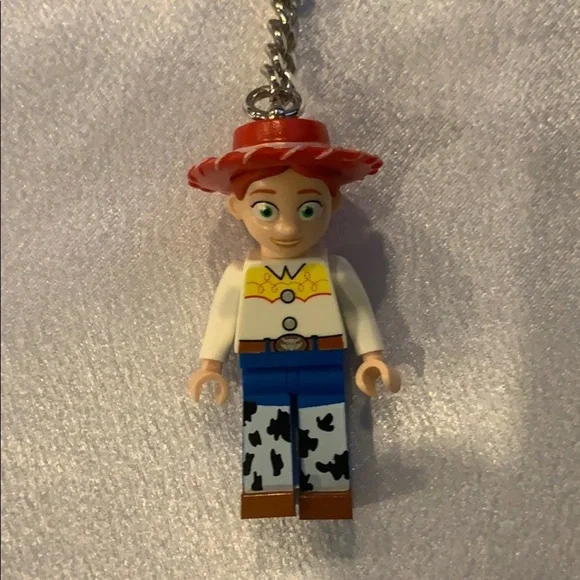 Jessie Toy Story LEGO keychain