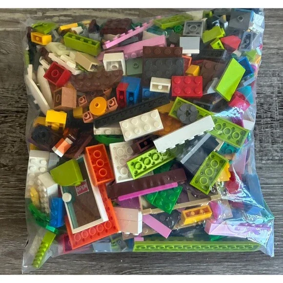 Lego mixed lot bulk pieces bricks parts 1 lb 15 oz