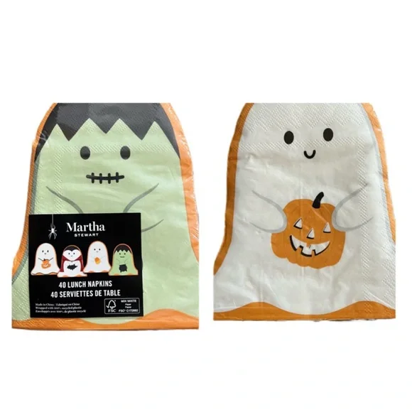Lot of 6 packages of party supplies! Napkins & Plates! Halloween Lot! New!