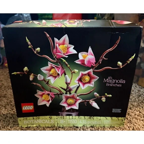 Lego-Botanicals Magnolia Branches Building Set (NWT) 11510
