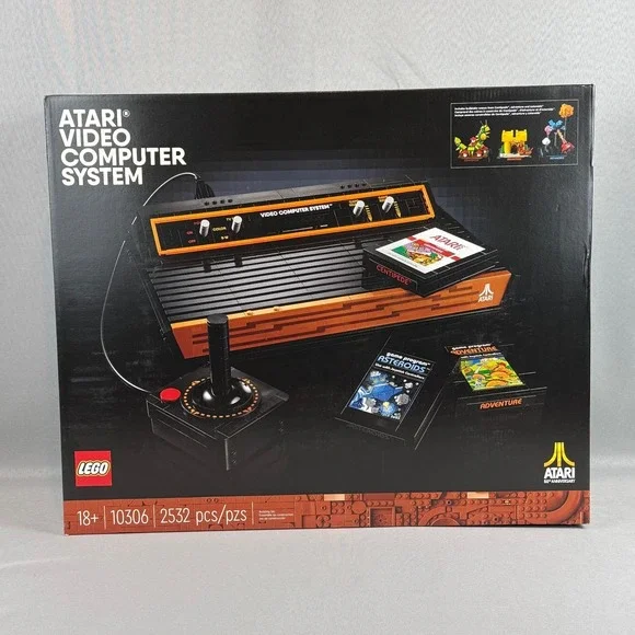 Lego Icons #10306 Atari 2600 Video Computer System Retired Brand New Sealed