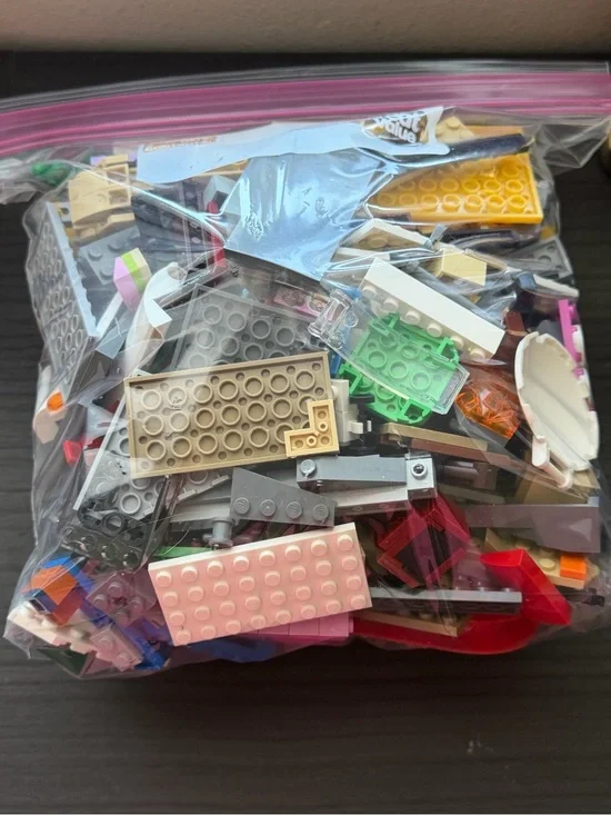 Lot of legos. Two bags. Random pieces
