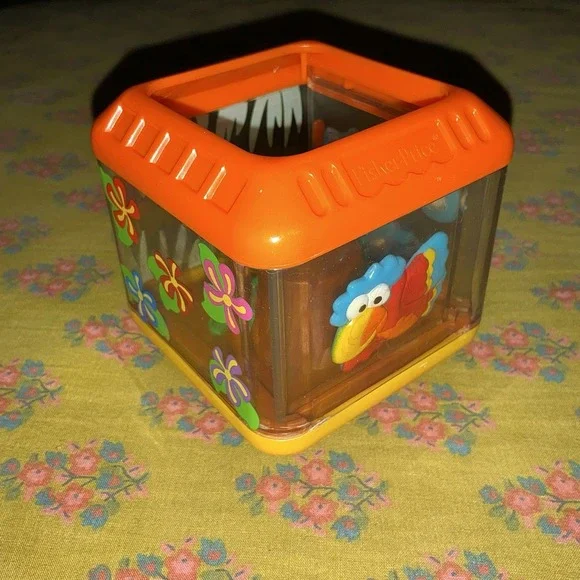 Peek A Boo Stacking Nesting Block  Parrot Jungle Big Large Fisher Price