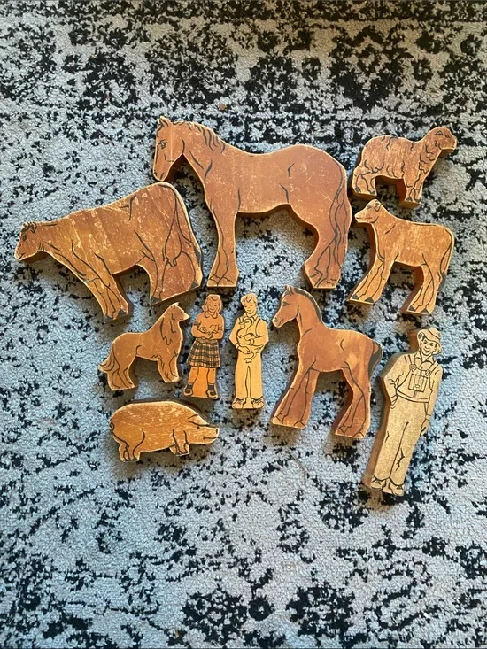 Vintage Community Playthings Farm Collection