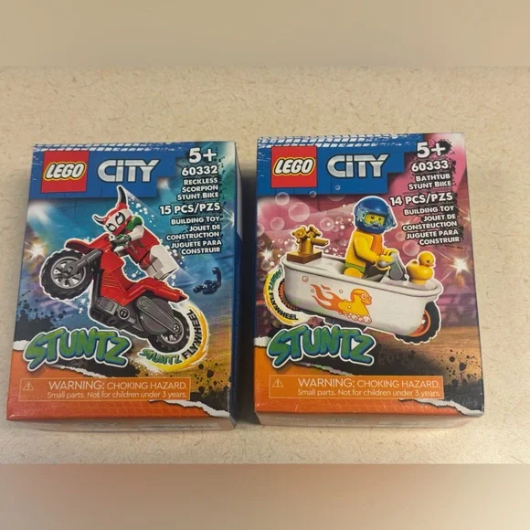 LEGO City Stuntz Assorted Bikes Set of 2