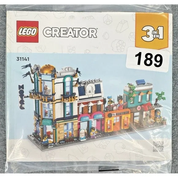 LEGO 31141 Creator 3 in 1 Main Street Instruction Manual‎ Only OEM Original