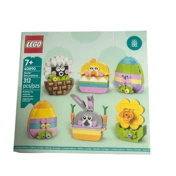 LEGO 40890 Easter Decorations‎ Limited Edition 312 Piece Building Set New