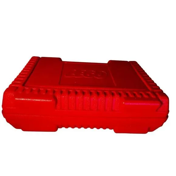 Vintage 1984 Lego Red Storage Container Bin Carrying Case