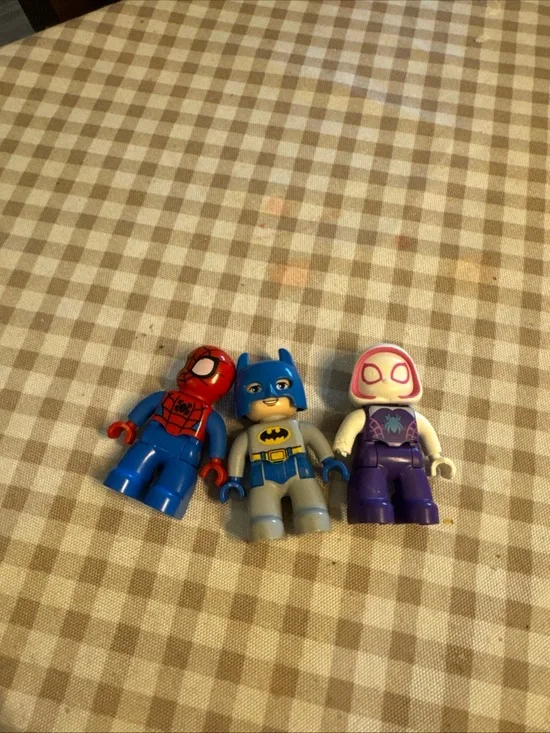 LEGO Compatible Mini Figure Lot - Spider-Man, Batman, Spider-Gwen