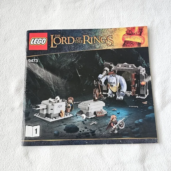 LEGO Lord of the Rings 9473 Vehicles 1 Instruction Manual Booklet Pamplet
