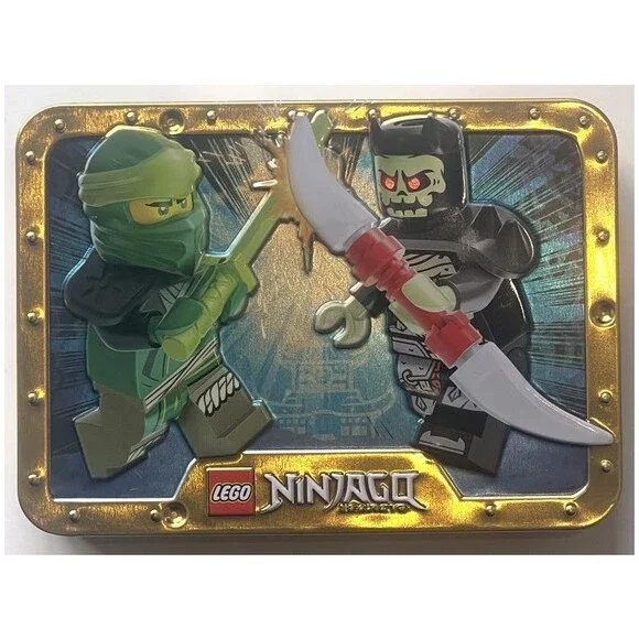 LEGO Ninjago Legacy Lloyd vs. Bone Warrior Metal Box 112325 (SEALED)