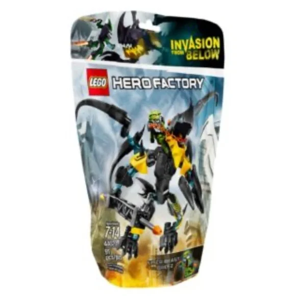 Lego hero factory invasion from below flyer beast versus breez set 44020 new