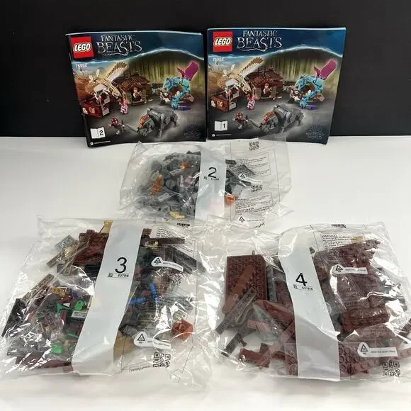 Lego 75952 Fantastic Beasts HP Newt's Case of Magical Creatures Missing Bag 1