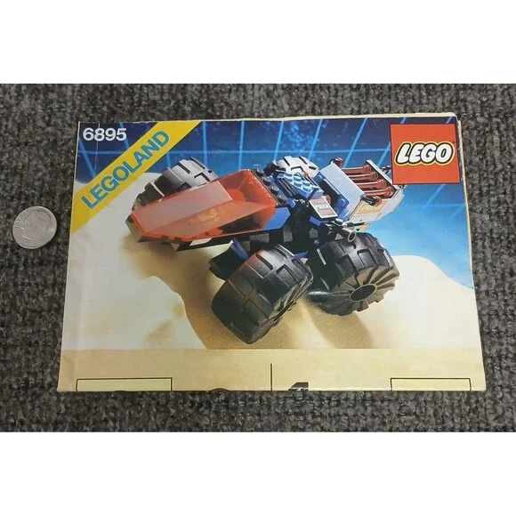 LEGOLAND 6895 Spy-Trak I Space Police Manual Only Instructions