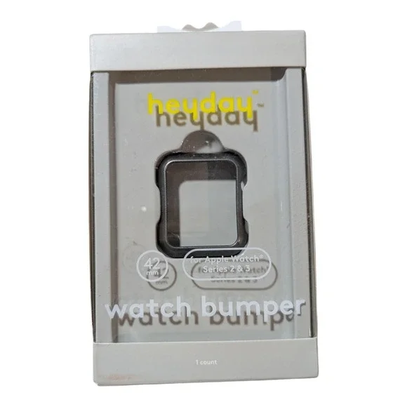 F9. Heyday Watch Bumper‎ Hard Shell 42mm for Apple Watch series 2 & 3 - Gunmetal