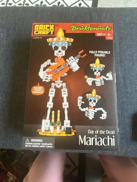Brickcraft Bricktanicals Day of the Dead Mariachi Building Set 72428