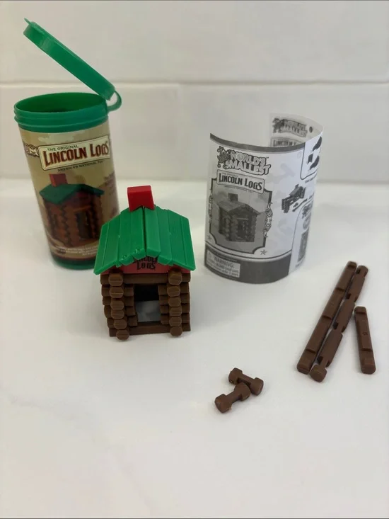 World’s Smallest The Original Lincoln Logs Building Set