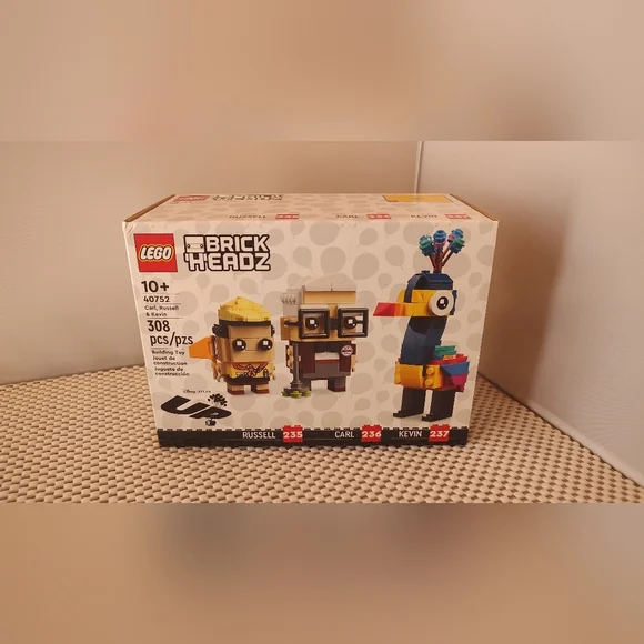 Lego BrickHeadz 40752 Carl, Russell & Kevin Disney Pixar UP NWT Building Toy