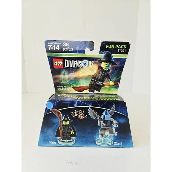 Lego Set Dimensions Fun Pack 71221 Wizard of Oz witch monkey NIB