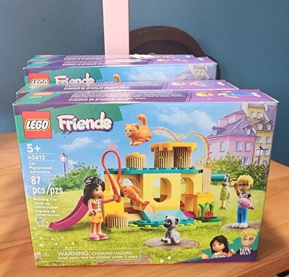 LEGO Friends Cat Playground Adventure – Set 42612 – New Sealed – 87 pcs