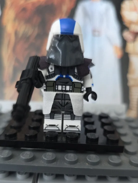 Custom Star Wars 501st Galactic Marine Clone Trooper Minifigure