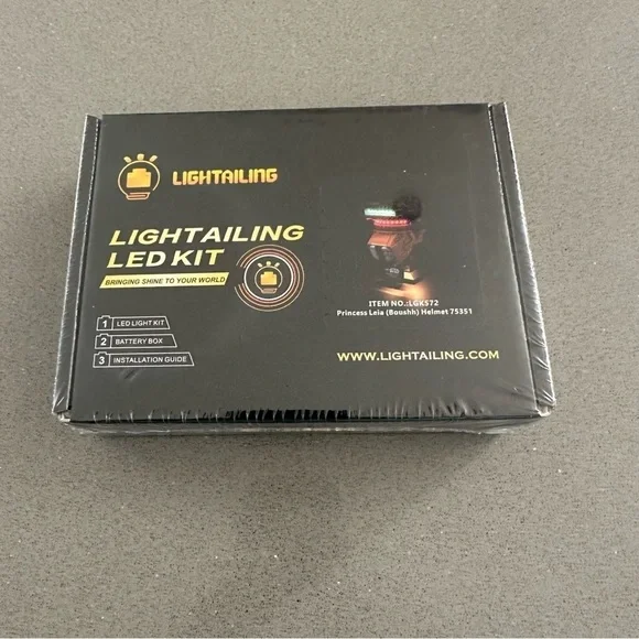 LIGHTAILING Led Lighting Kit for Lego  Princess-Leia (Boushh) Helmet