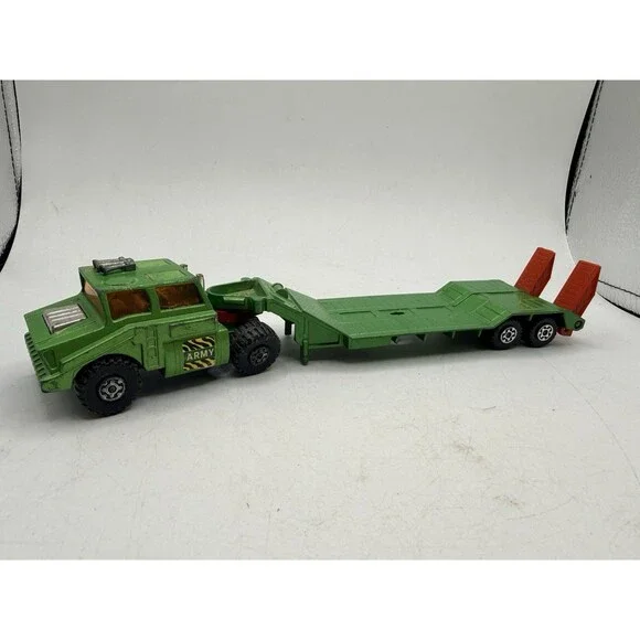VTG England 1974 Matchbox Battle Kings K106 Tank Transporter / No tank included
