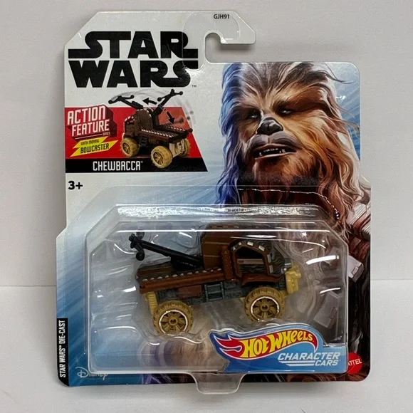 Hot Wheels Character Cars Series Star Wars CHEWBACCA Car Sealed NEW
