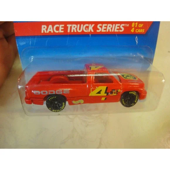 Mattel HOT WHEELS‎ Die cast 15218 Race truck series Dodge Ram 1500 #380 1995 NEW