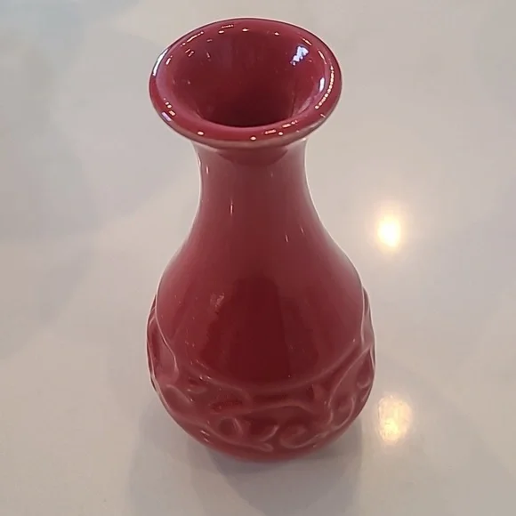 Mini Ceramic Red vase